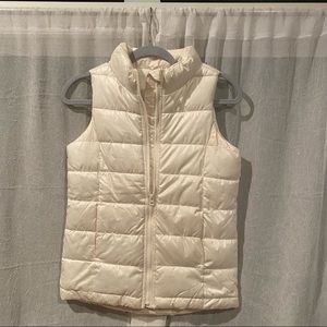 Girl’s Cream Old Navy Vest